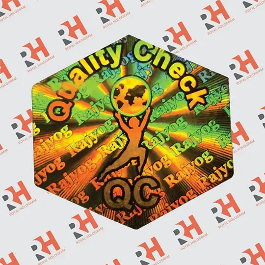 Hologram sticker