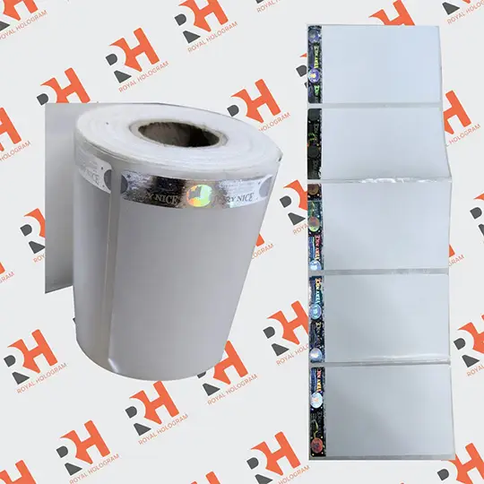 holographic-strips-on-pharma-labels manufactuer